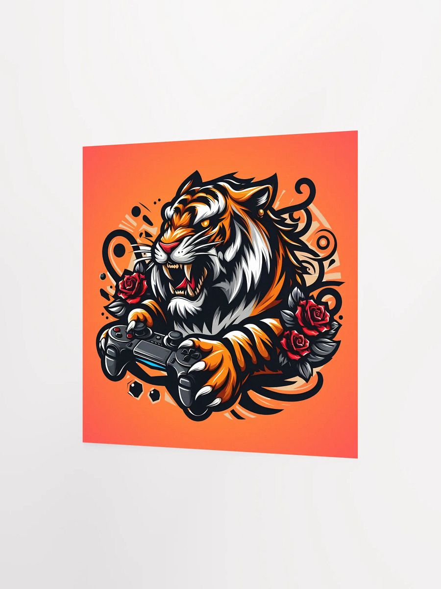 Fierce Tiger Gaming Poster product image (2)