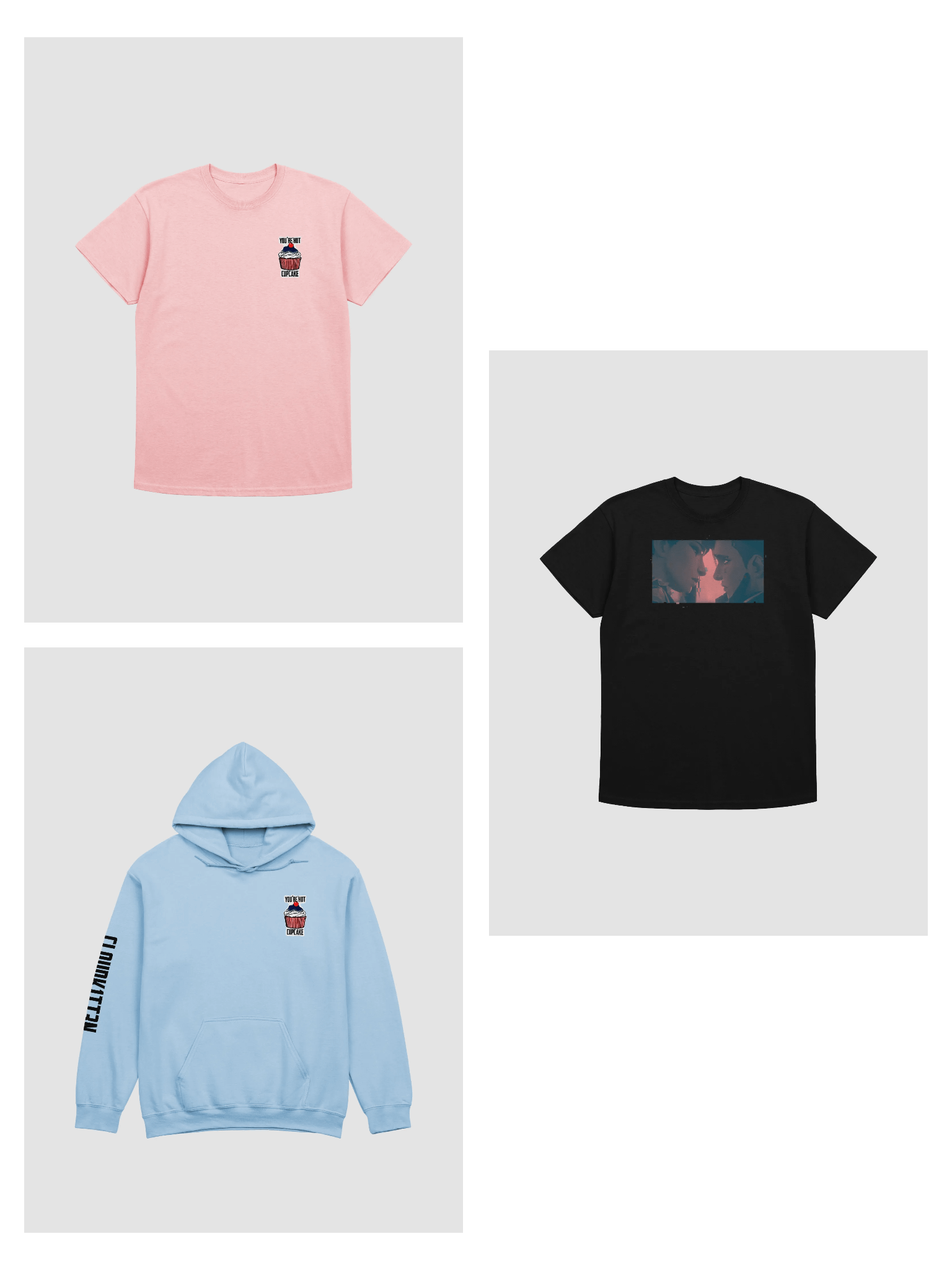 CaitVi Bundle - tees x2 + hoodie product image (1)