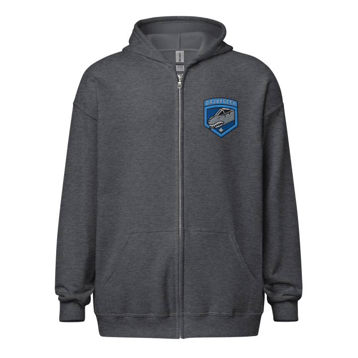 CajunGeek 2025 Logo Zip-Up Hoodie product image (3)