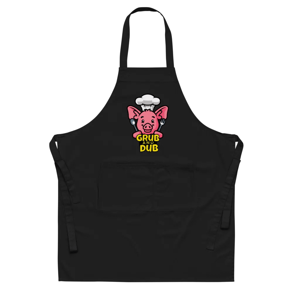 Grub and Dub Organic Apron product image (1)