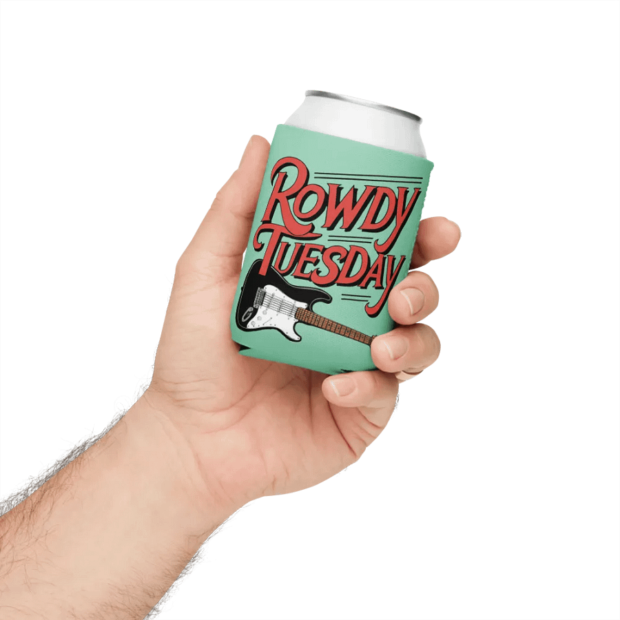 Rowdy Tuesday - Can Koozie product image (5)