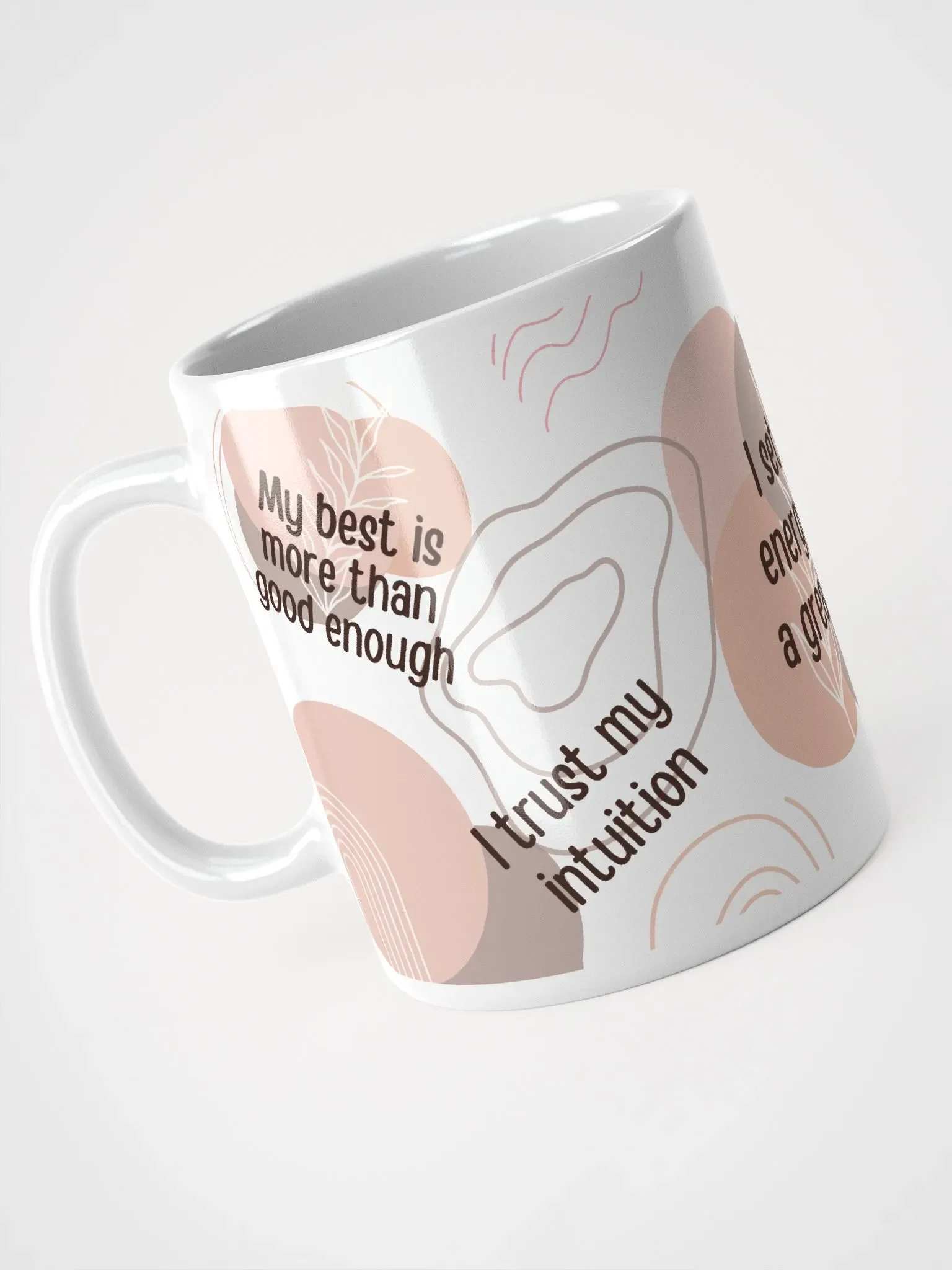 Aesthetic Morning Affirmations Mug product image (5)