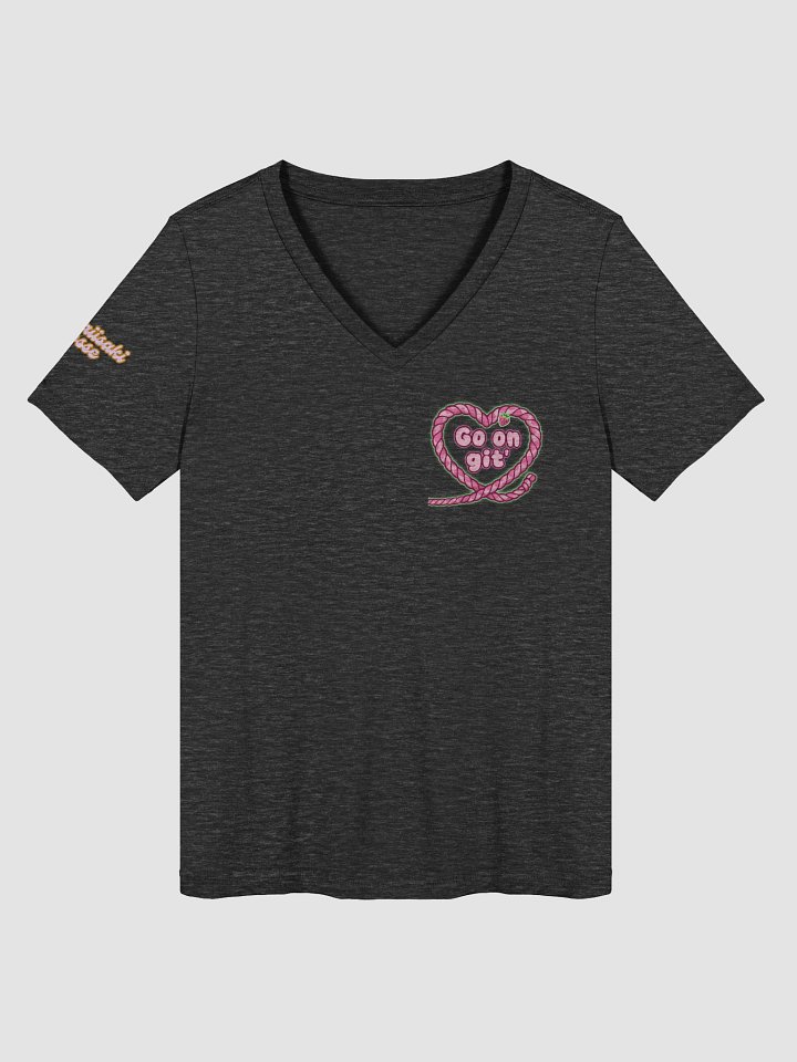 Women's V-Neck Go On Git product image (6)