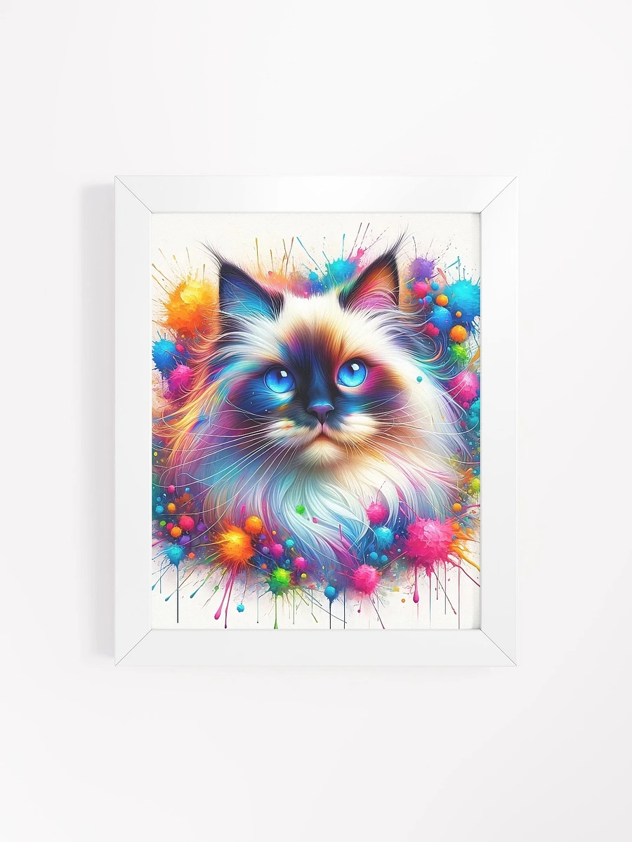 Framed High-Quality Matte Poster (in): Birman 2 product image (52)