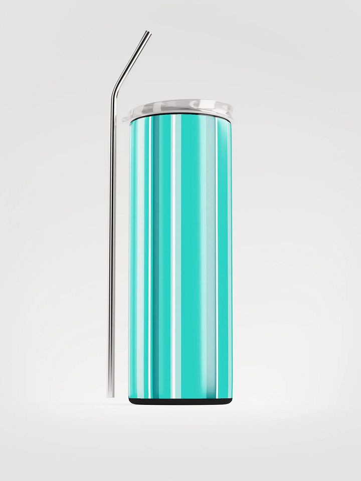 Party Time! Teal Stripe 20 oz Tumbler product image (2)