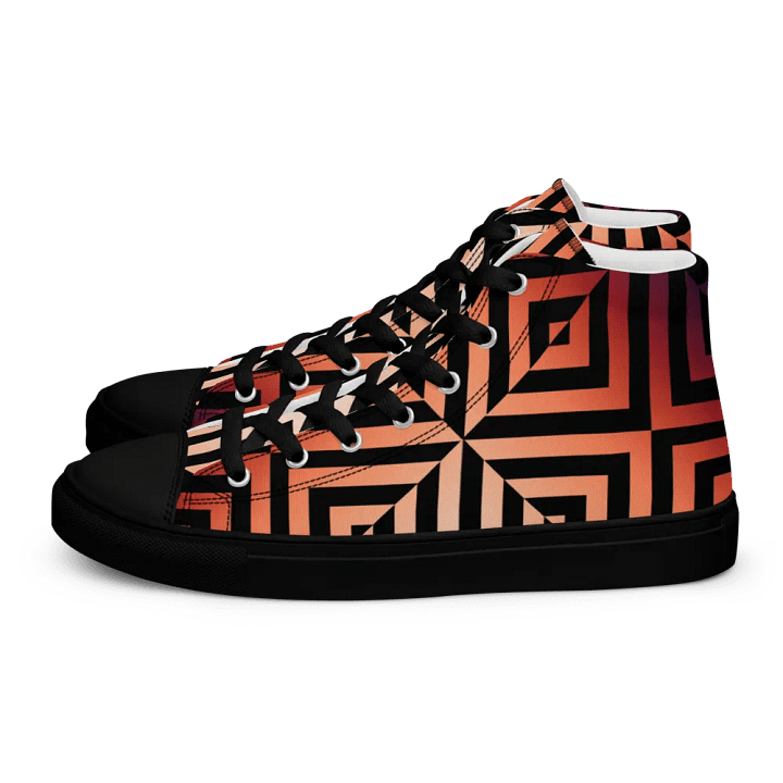 Golden Hour Illusion Women's High Tops product image (1)