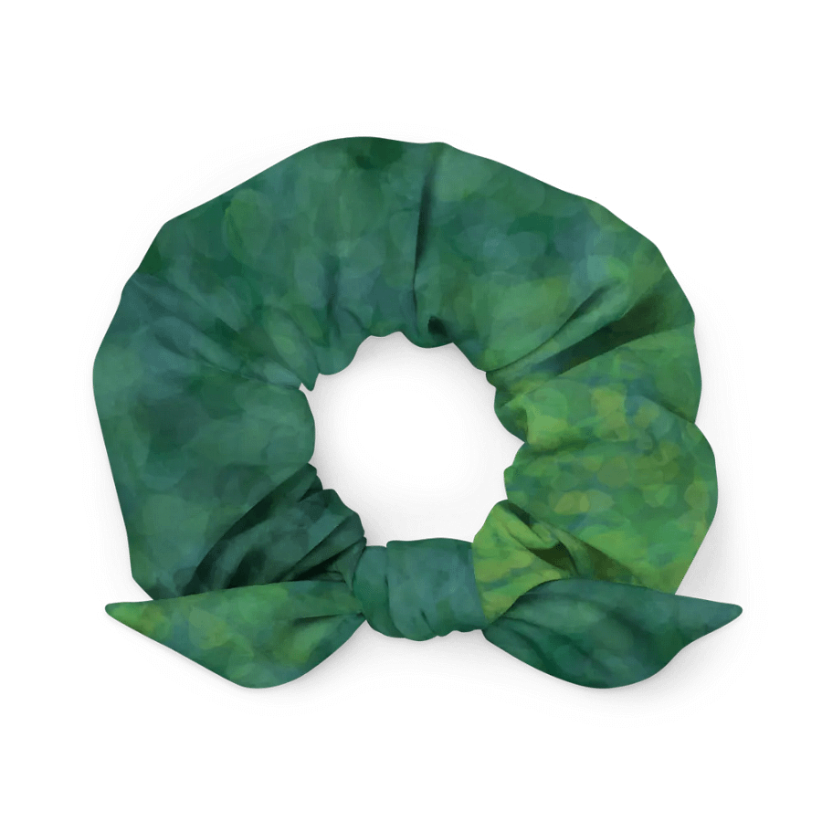 Verdant Vibes All-Over Print Scrunchie product image (1)