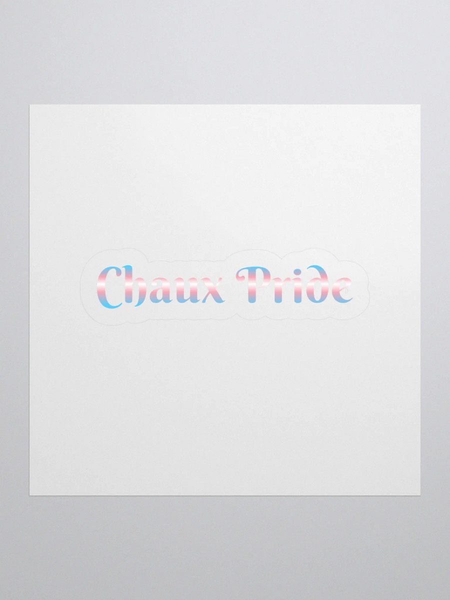 Chaux Pride Stickers Trans product image (2)