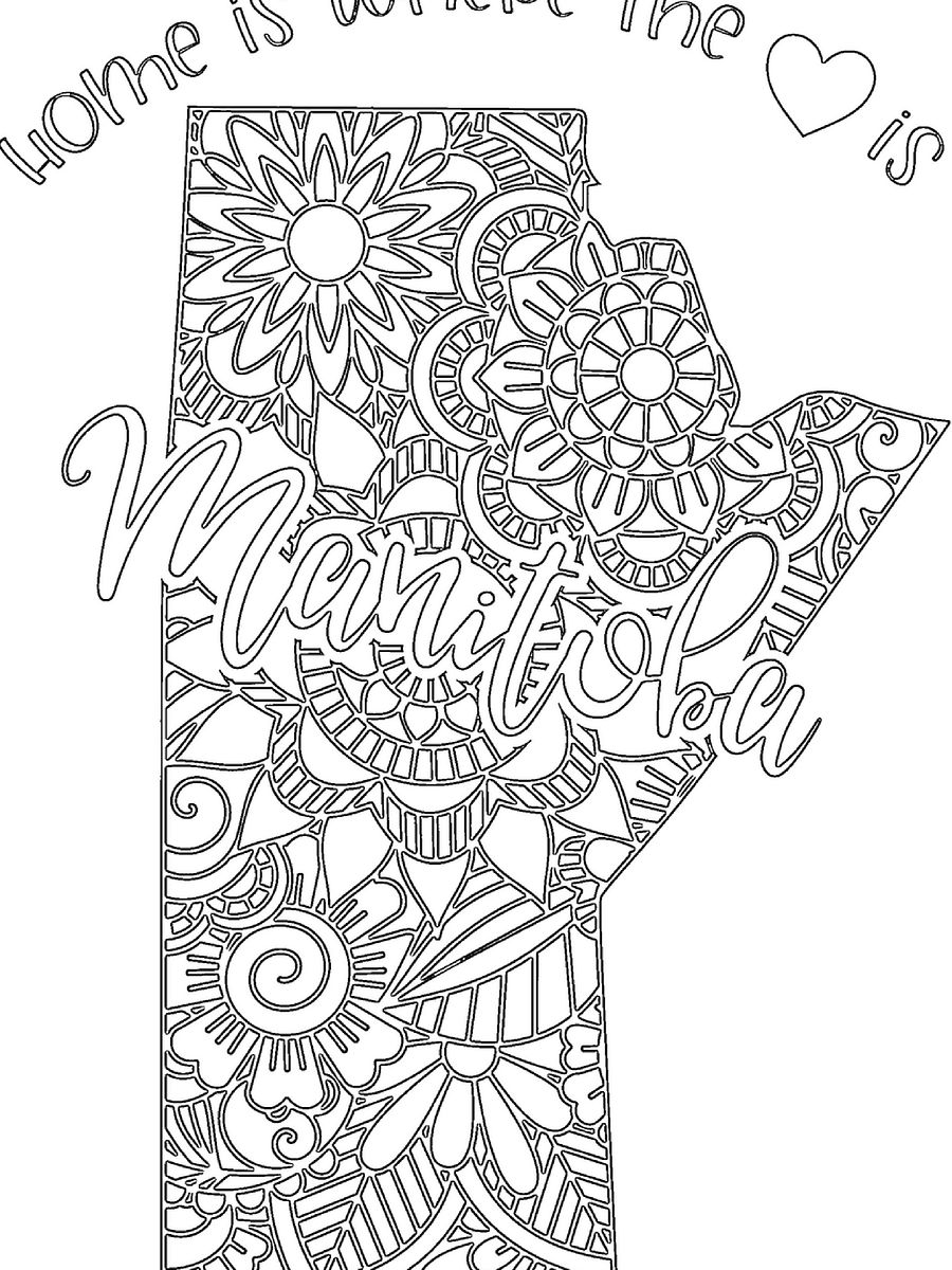 Fun Canadian Things to Color for Adults product image (6)