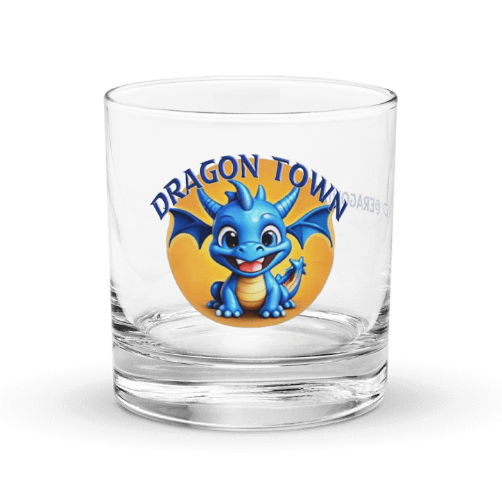 Smiling Dragon Rocks Glass product image (1)