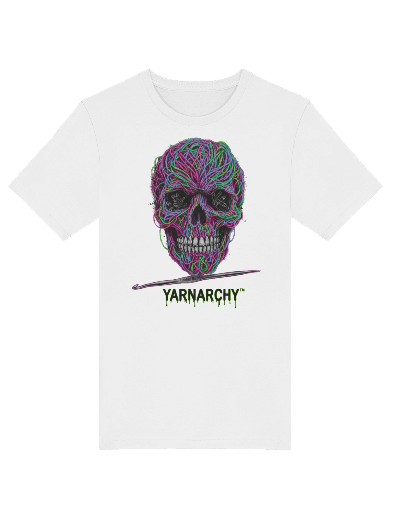 Hooker Mom™ Yarn Skull Tee product image (9)