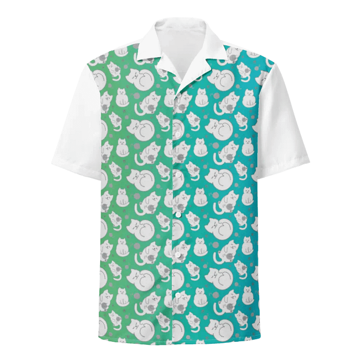 KITTY goes HERE! • hawaiian print shirt product image (1)