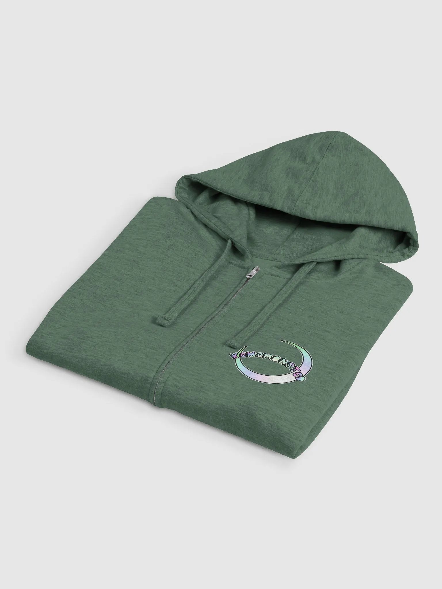 Possum Moon: Independent Trading Co. Fleece Zip Up Hoodie product image (3)