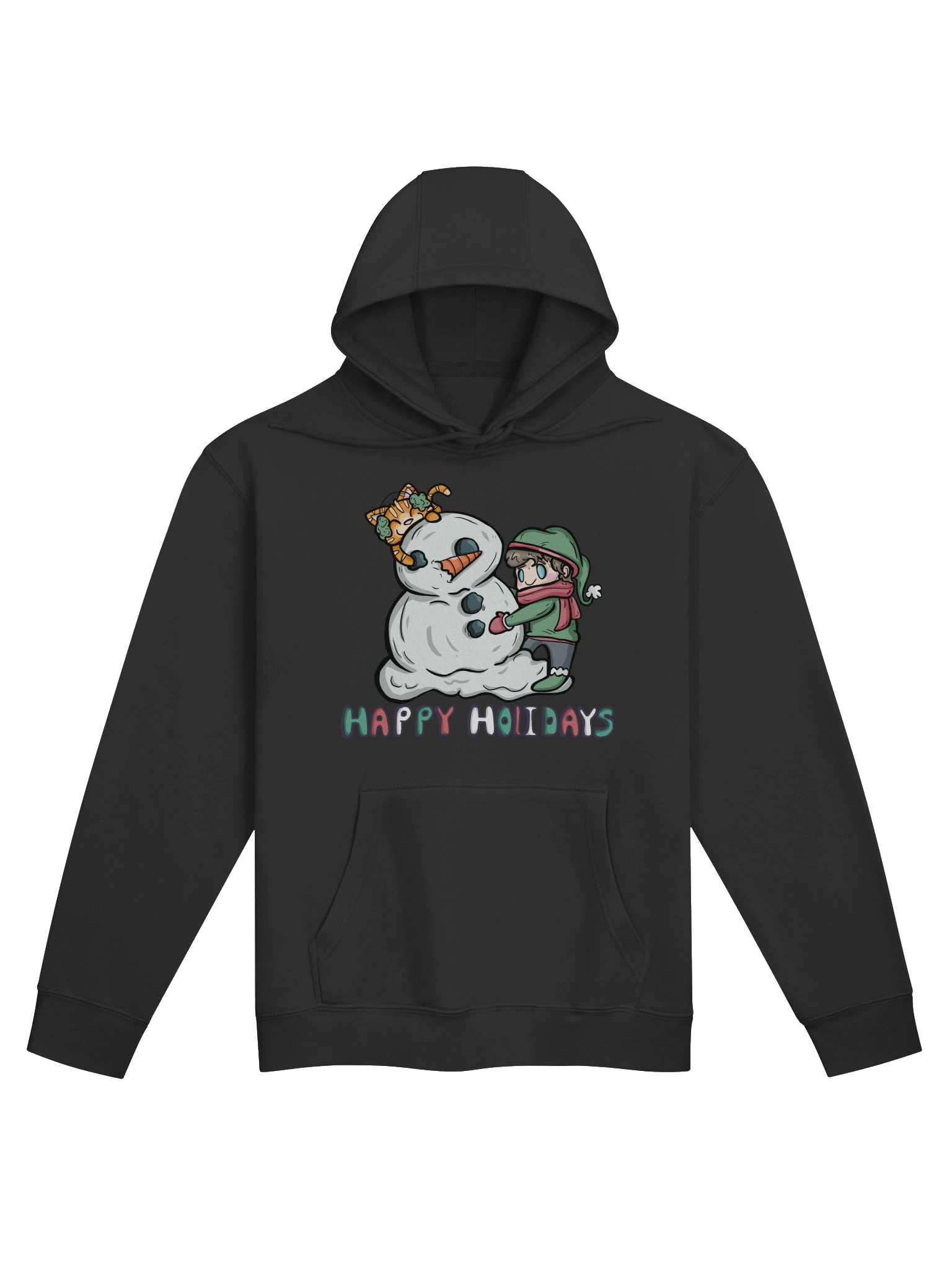 Arcade Warrior Happy Holidays Unisex Hoodie Christmas 2025 product image (1)