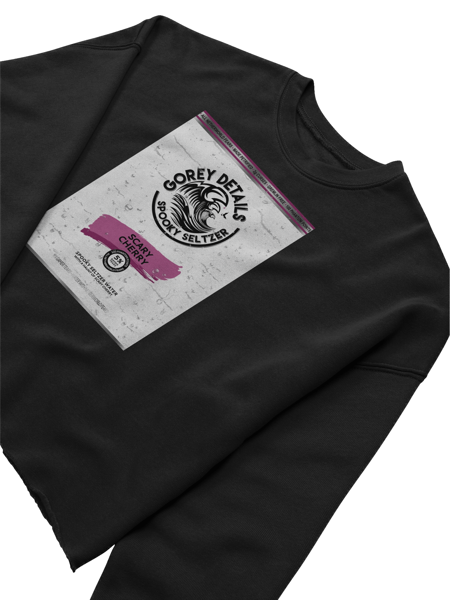 Spooky Seltzer - Bella+Canvas Women's Fleece Crop Sweatshirt product image (5)