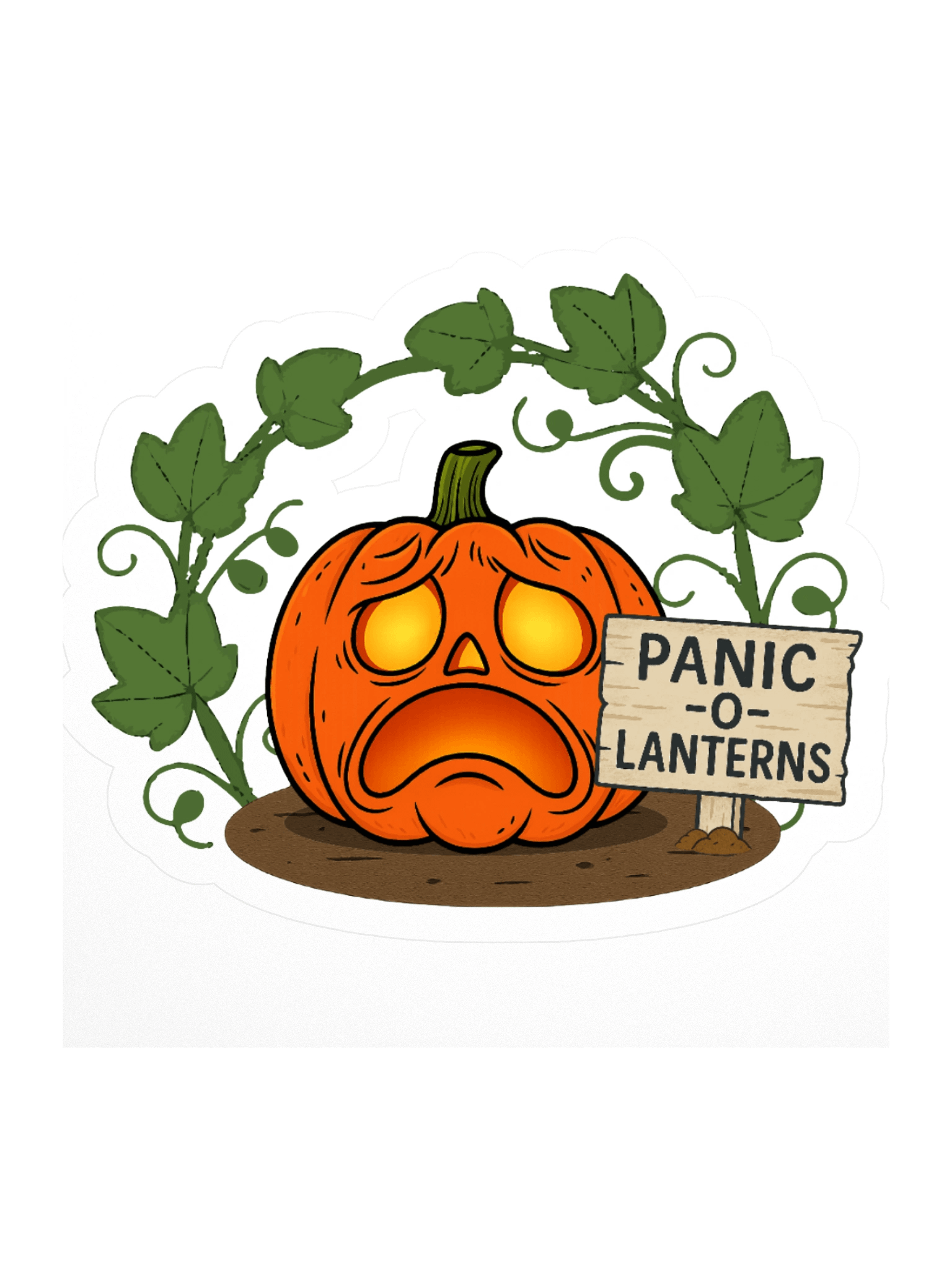 Panic-O-Lanterns Sticker product image (3)