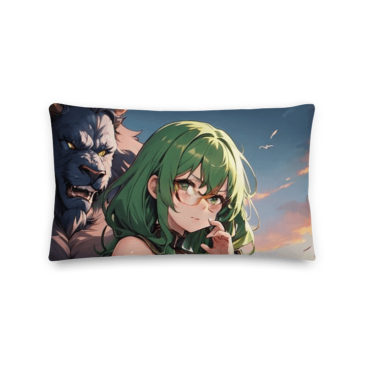 Green K Warrior Pillow product image (5)