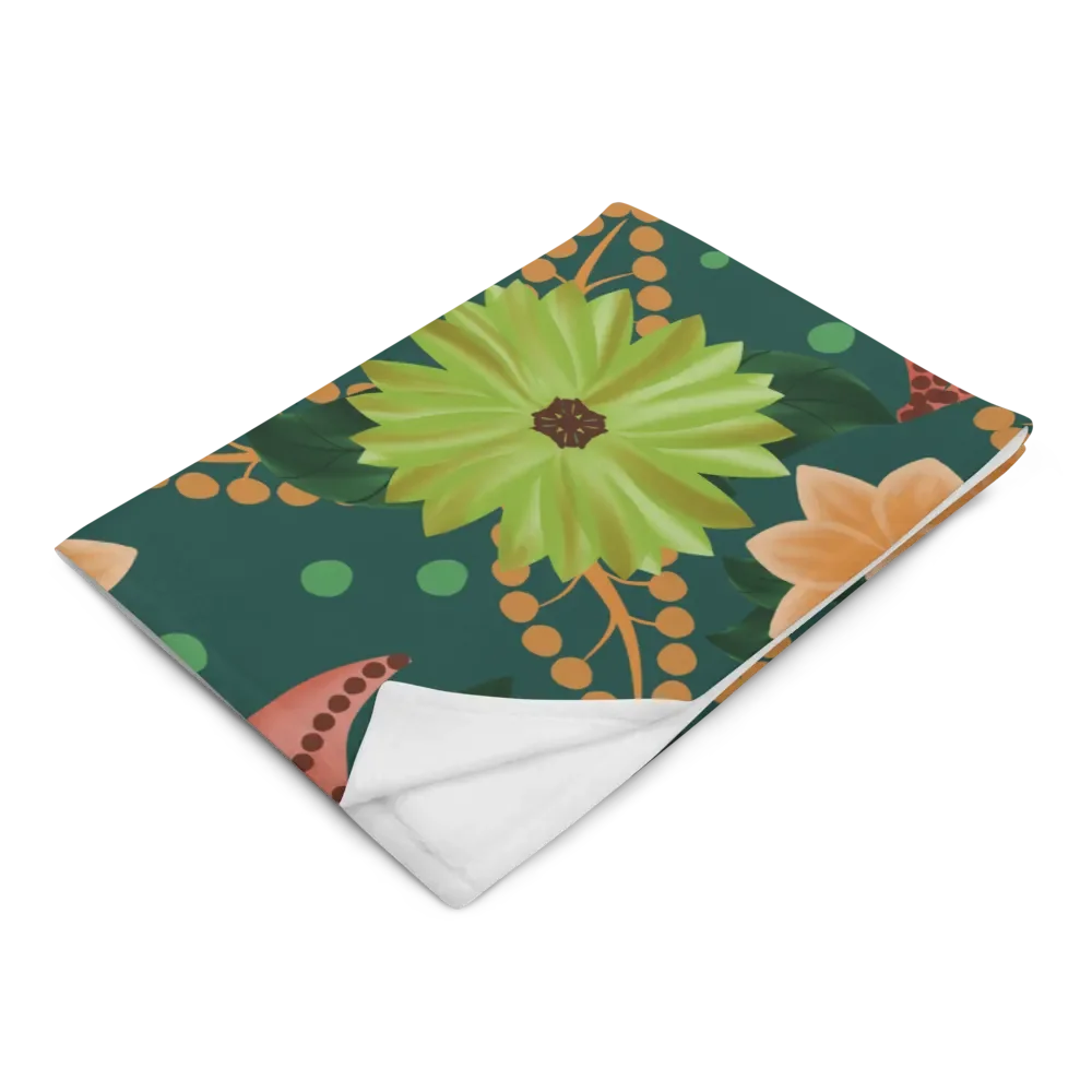 El Yunque Floral Rainforest Blanket product image (14)