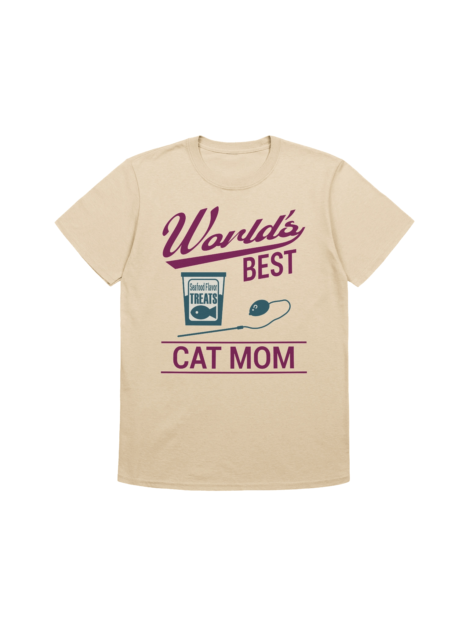 World's Best Cat Mom - Unisex Adult Super Soft Lightweight T-shirt product image (2)