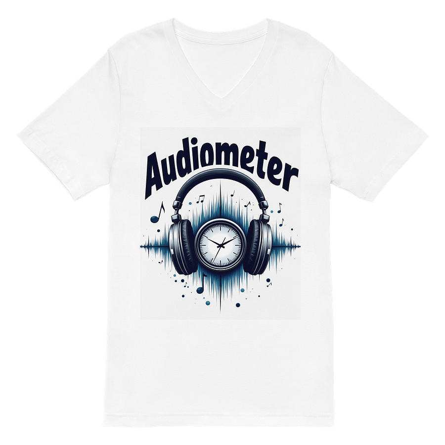 Soundwave Symphony Audiometer V-Neck Tee product image (2)