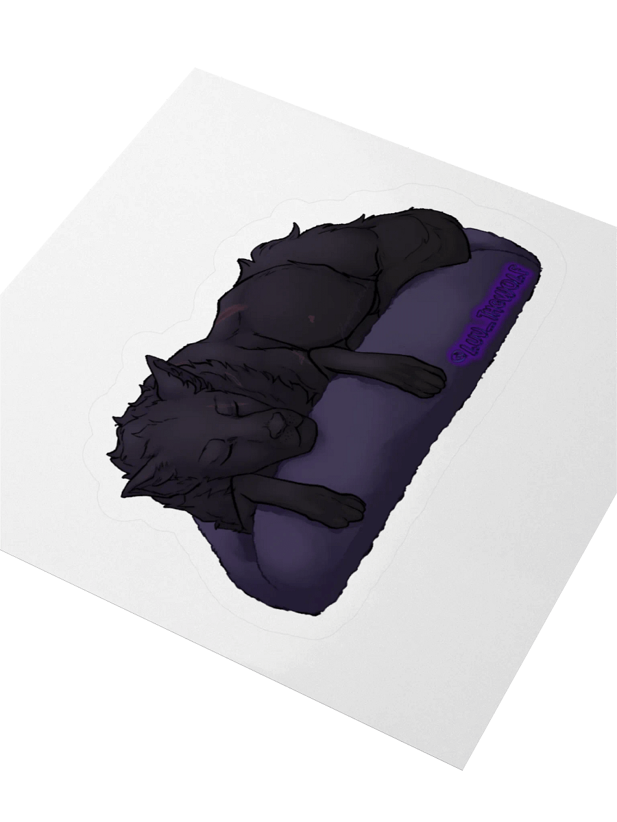 "The Slumbering Wolf" Collective Sticker product image (9)