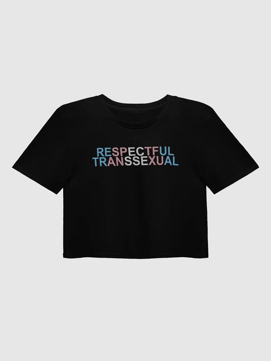 Respectful Transsexual Crop Top product image (3)