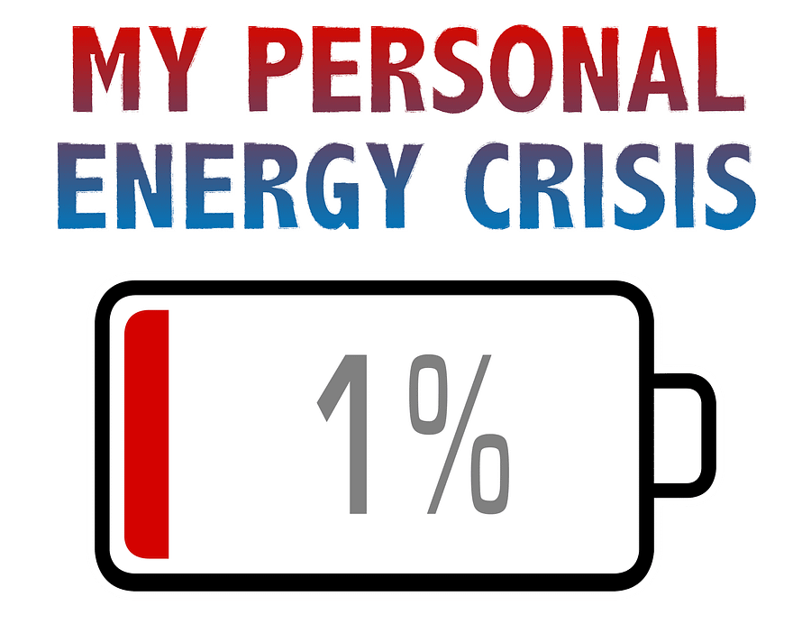 My Personal Energy Crisis with Battery at 1% T-Shirt product image (2)