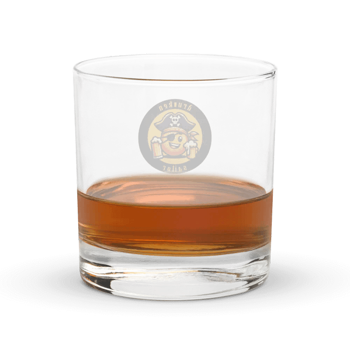 Drunken Sailor Rock Glass product image (2)