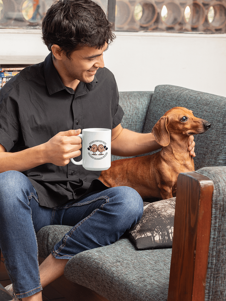 Check Out My Two Strong Frontal Lobes - White Mug product image (2)