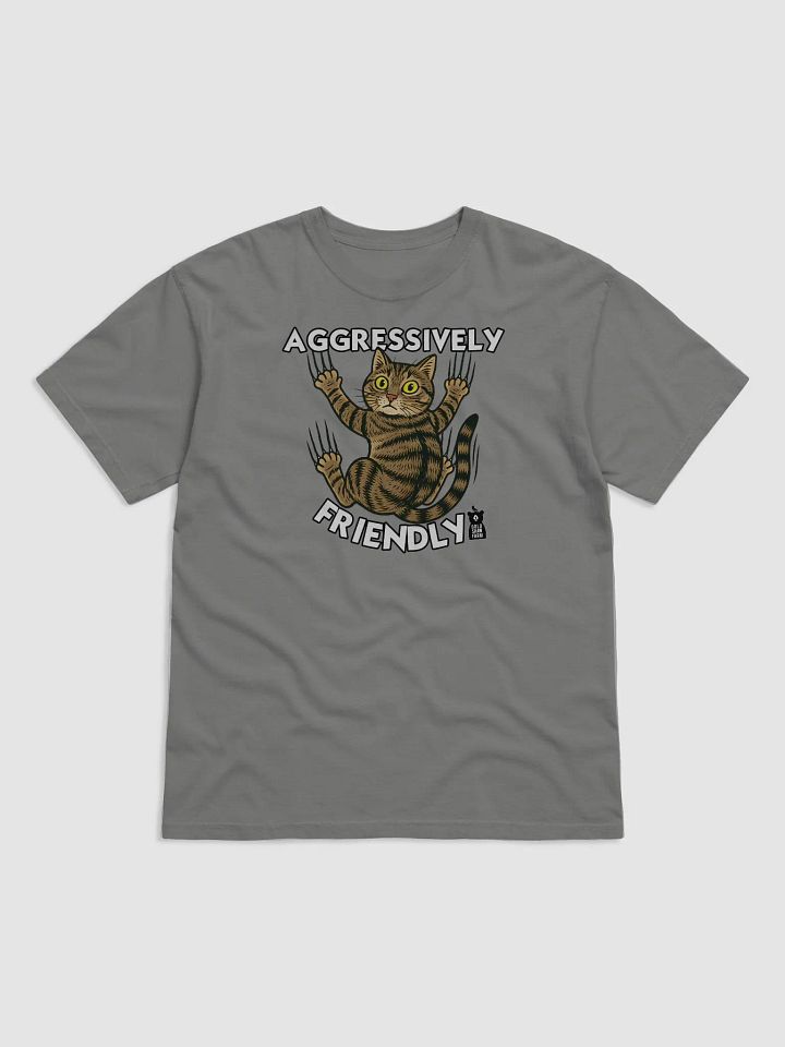 Ginny Barn Cat "Aggressively Friendly" T-Shirt product image (1)
