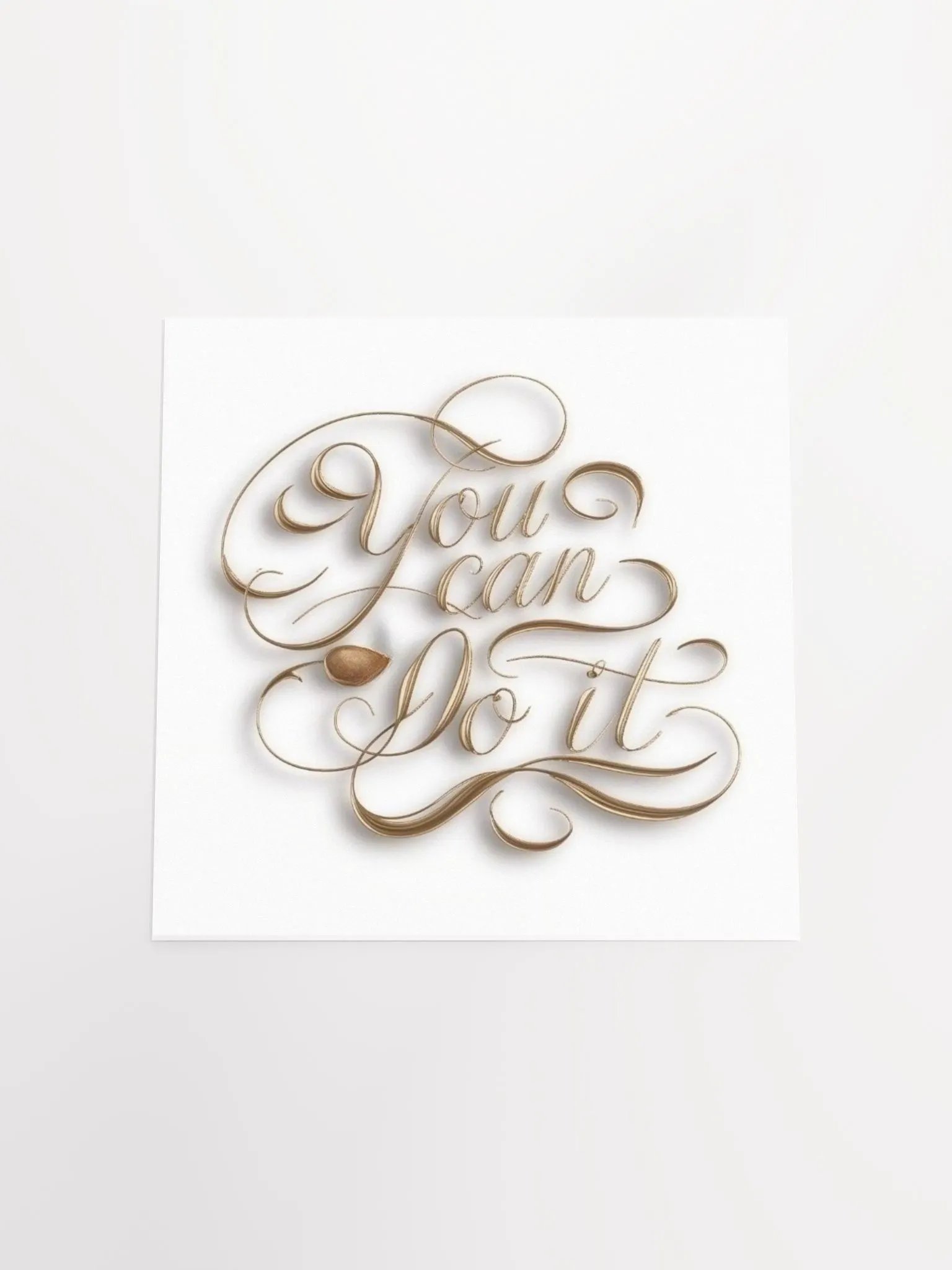 Self-Love Affirmation Art for Goal Manifestation and Self-Care - You Can Do It product image (5)