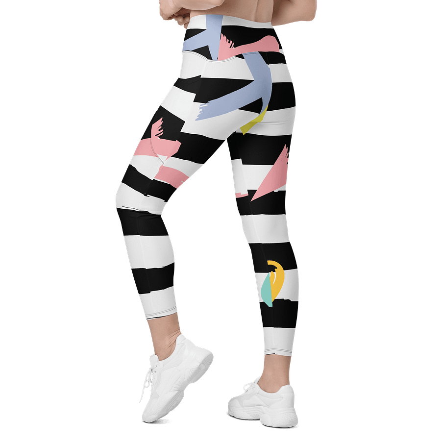 Zabu Dynamic Fusion Crossover Leggings with Pockets product image (7)