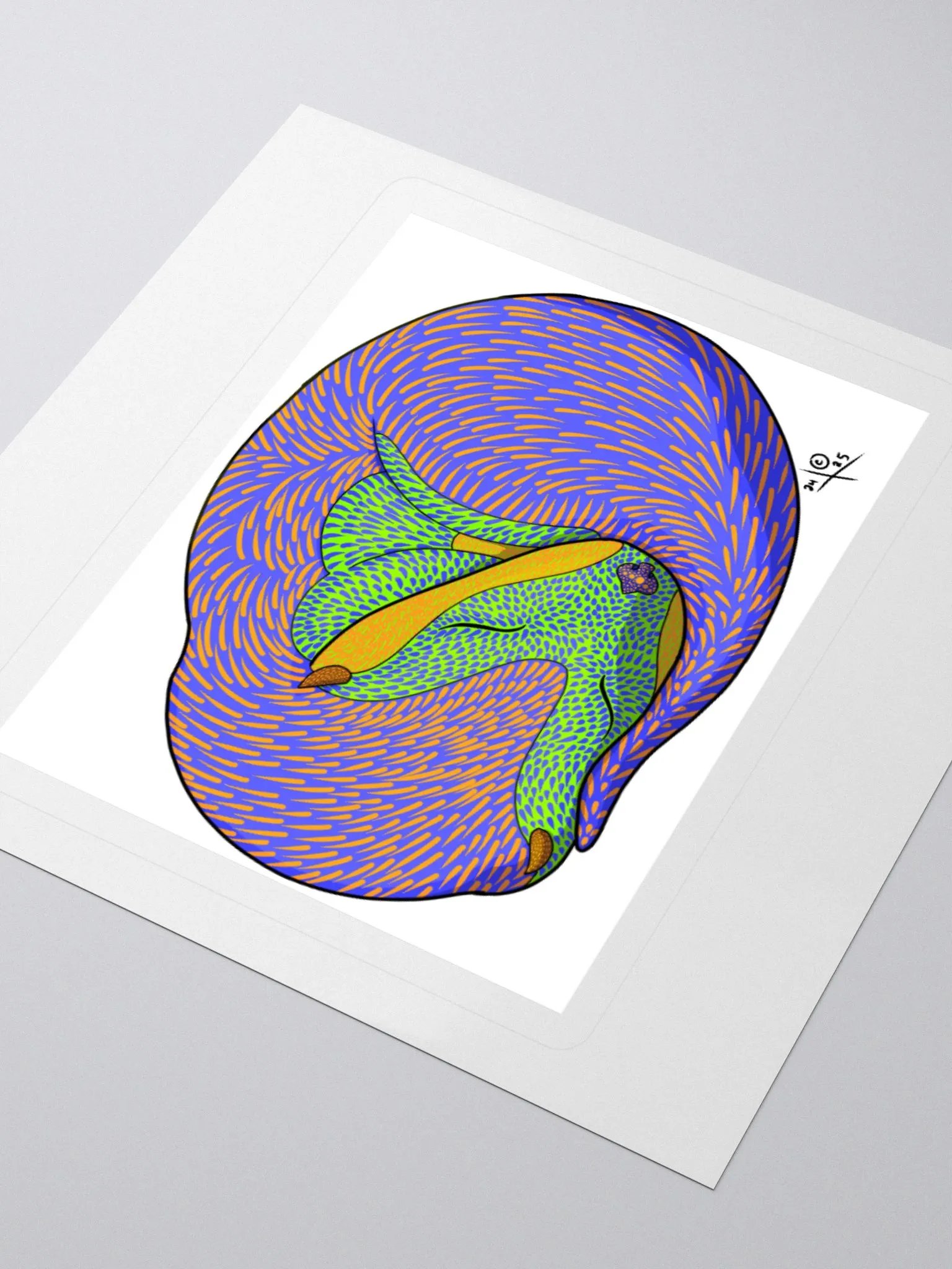 Otterly Cozy Stickie! product image (8)