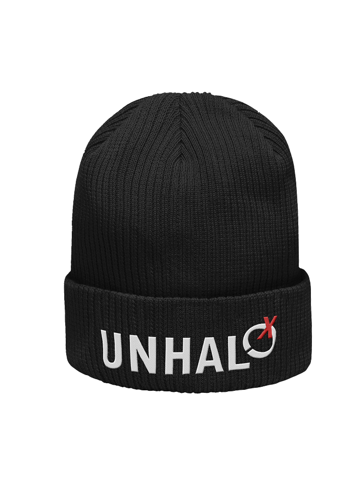 UNHALO - Organic Ribbed Embroidery Beanie product image (1)