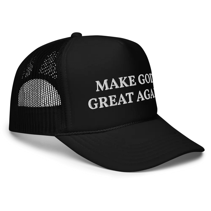 Make God Great Again - Embroidered Hat Trucker Cap product image (3)