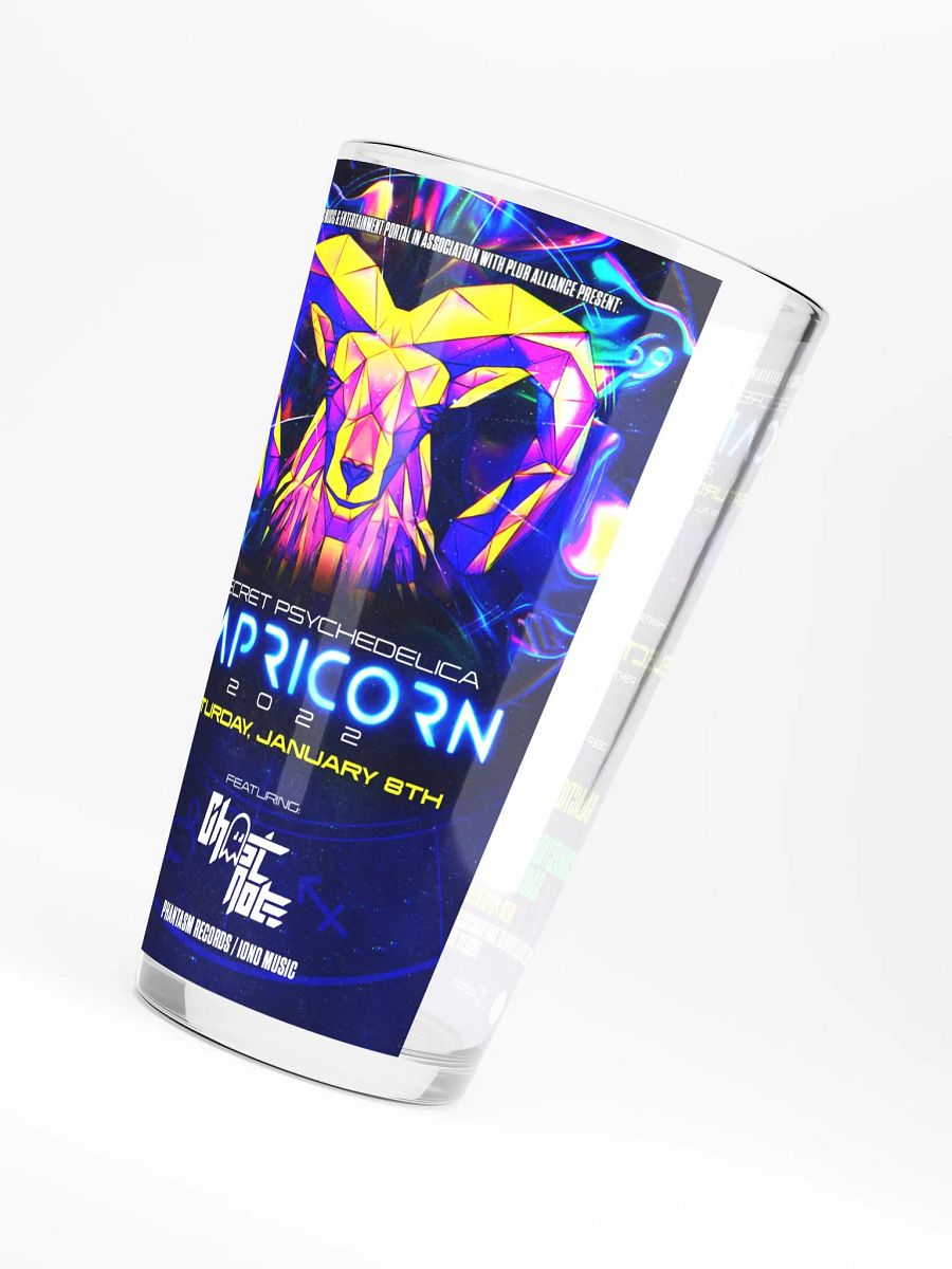 Capricorn 2022 Shaker Pint Glass product image (4)