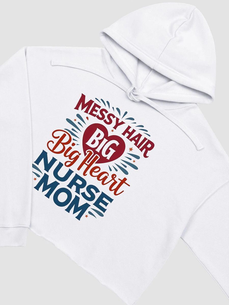 Nurse Mom Tribute Crop Hoodie product image (20)