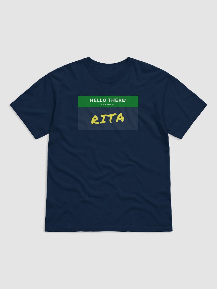 Hello My Name Is Rita T-Shirt product image (4)