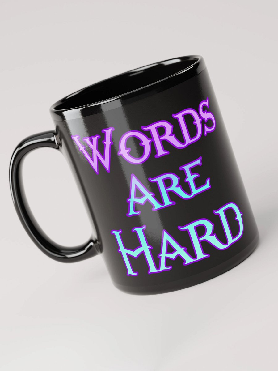 Words Are Hard Mug product image (6)