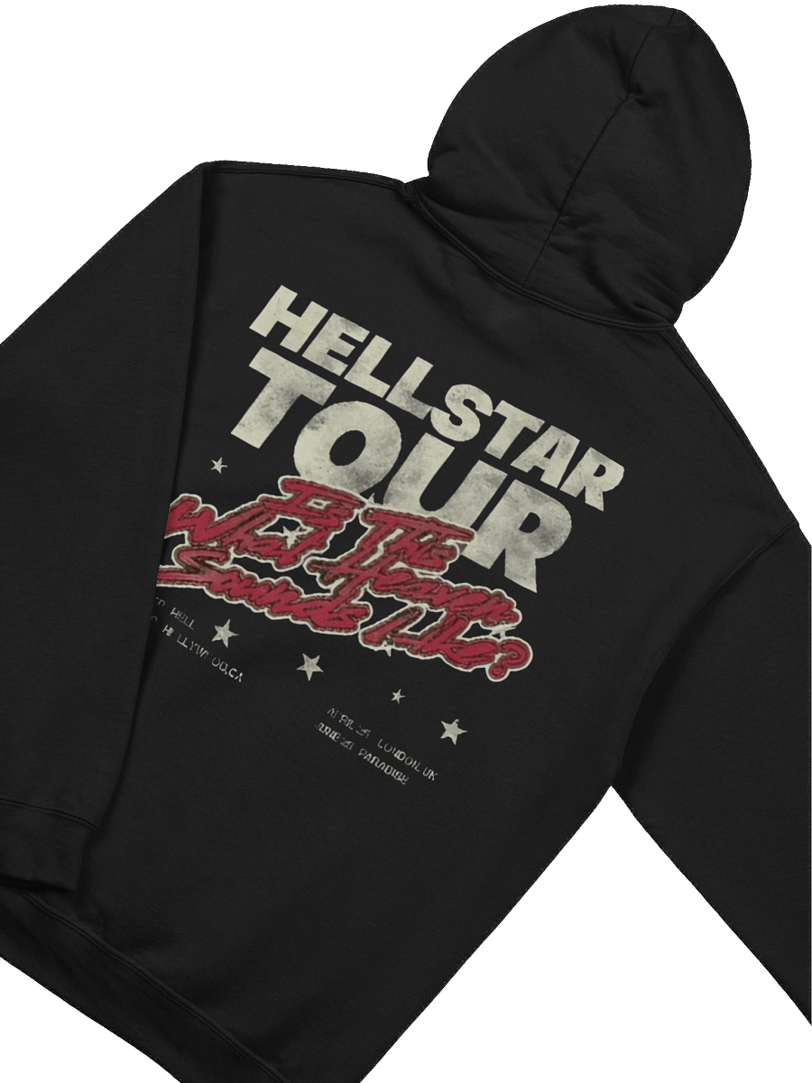 Hellstar Studios Records Hoodie Black product image (4)