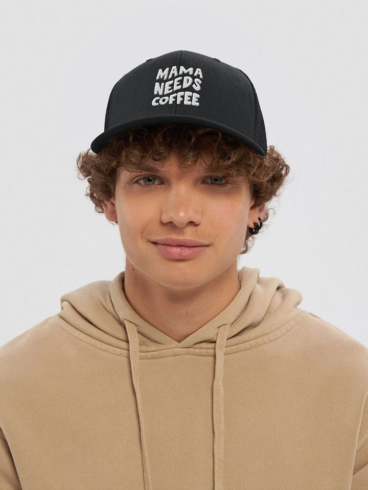 Mama Needs Coffee Trucker Hat product image (2)