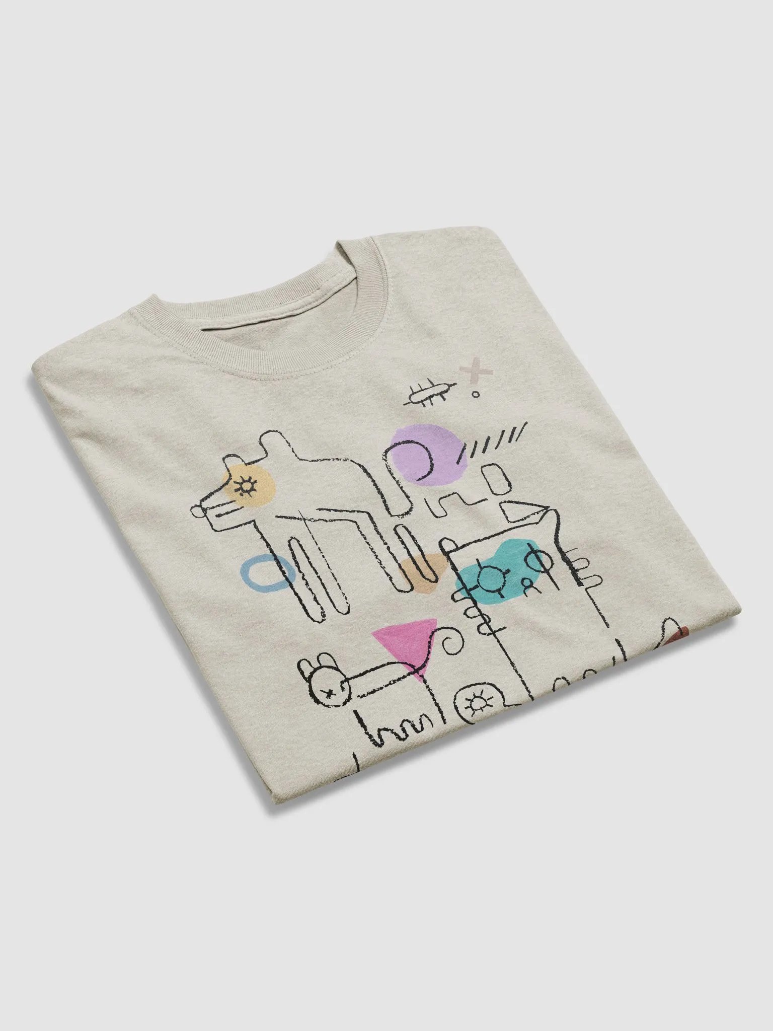 Cave Art Heavyweight Unisex T-Shirt product image (2)