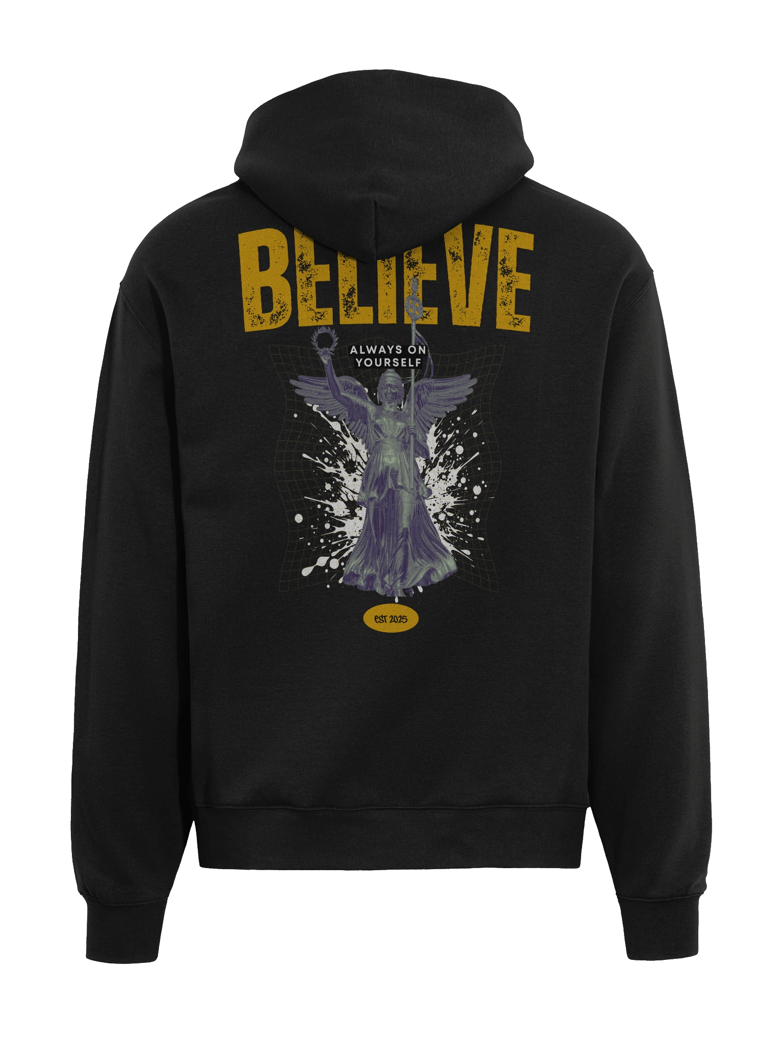 BELIEVE - Oversized EGO Streetwear Hoodie product image (5)