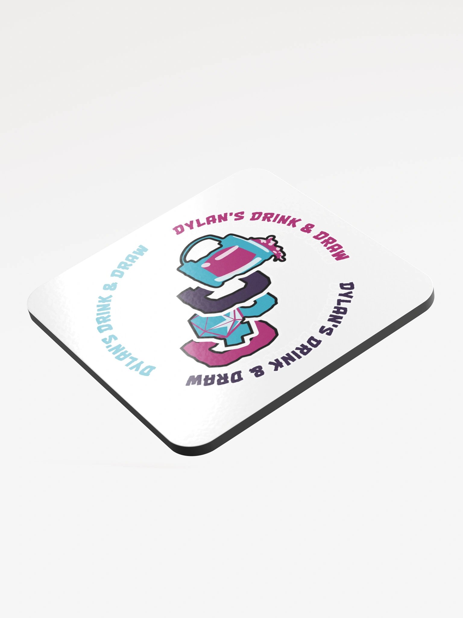 Eco-Friendly Dylan's Drink & Draw Coaster Set product image (3)