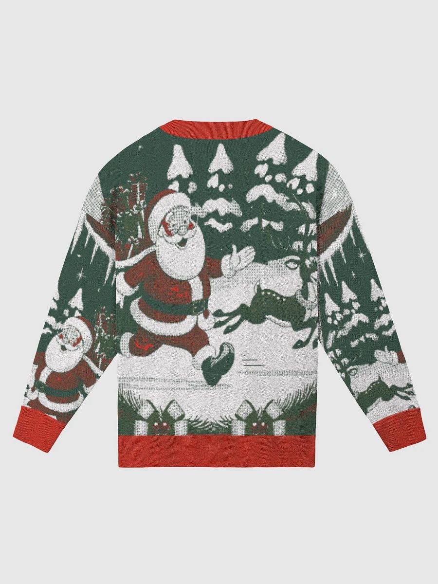 Santa's Winter Stroll Knitted Sweater product image (7)