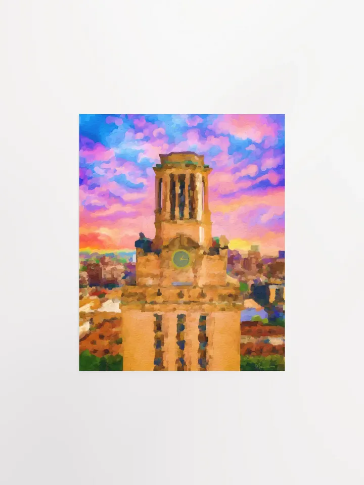 Tower with Skies Full of Wonder Poster product image (1)