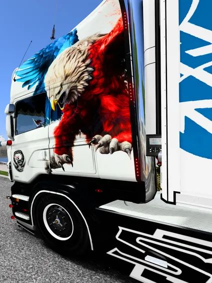 ETS2 Skin - RJL Super Griffin V8 SKin product image (4)