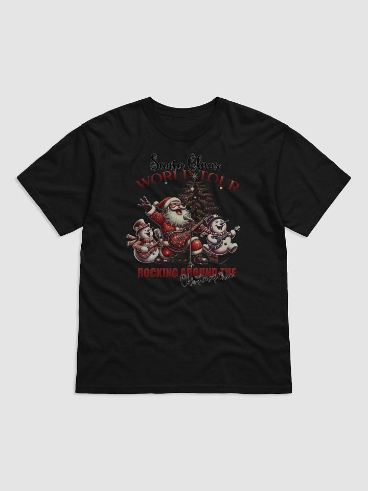 Festive Musical Santa Claus T-Shirt product image (1)