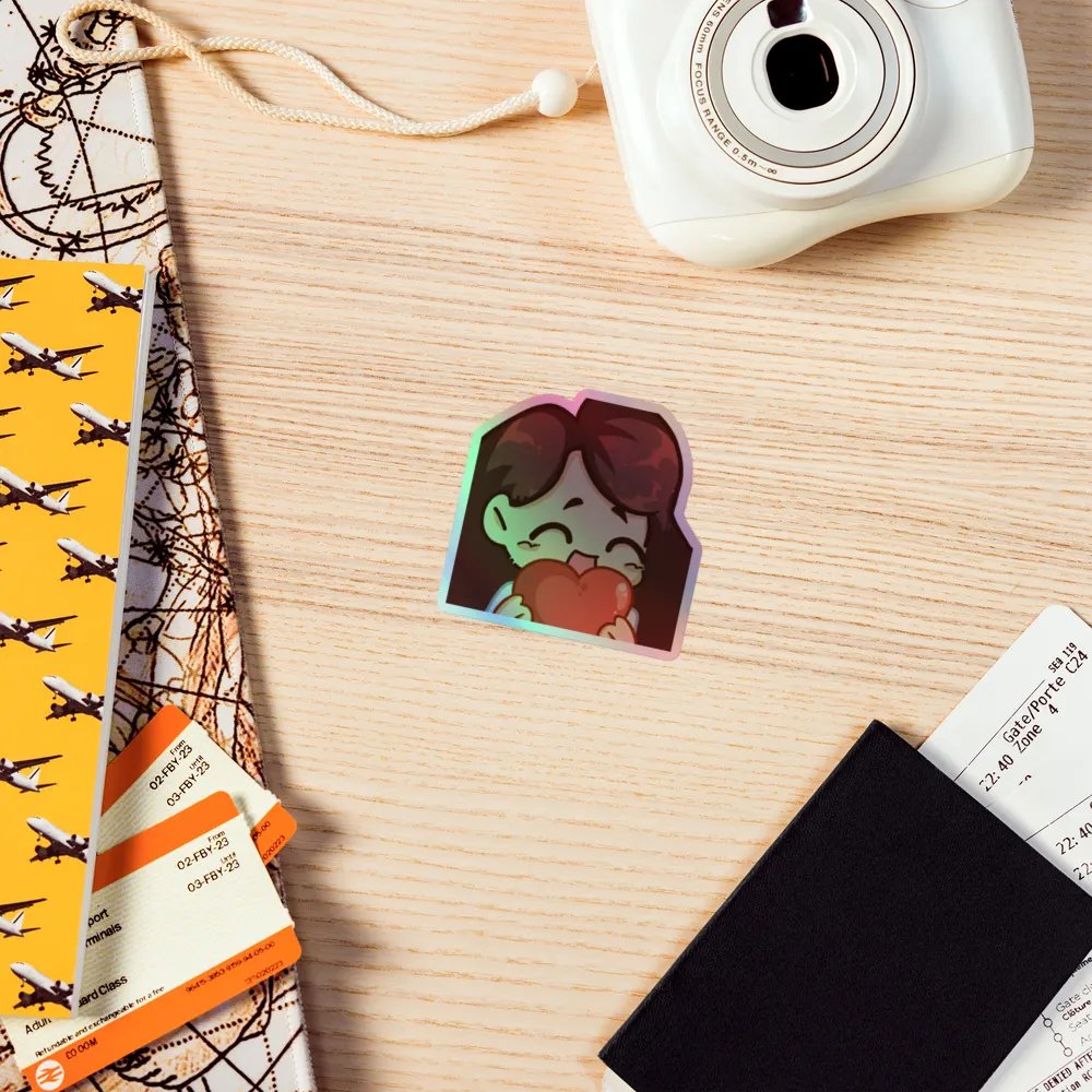 WhitHeart Emote Sticker product image (7)