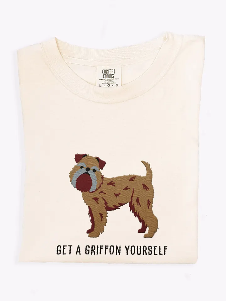 Get a Griffon Yourself T-Shirt(Embroidered) of a Brussels Griffon product image (1)